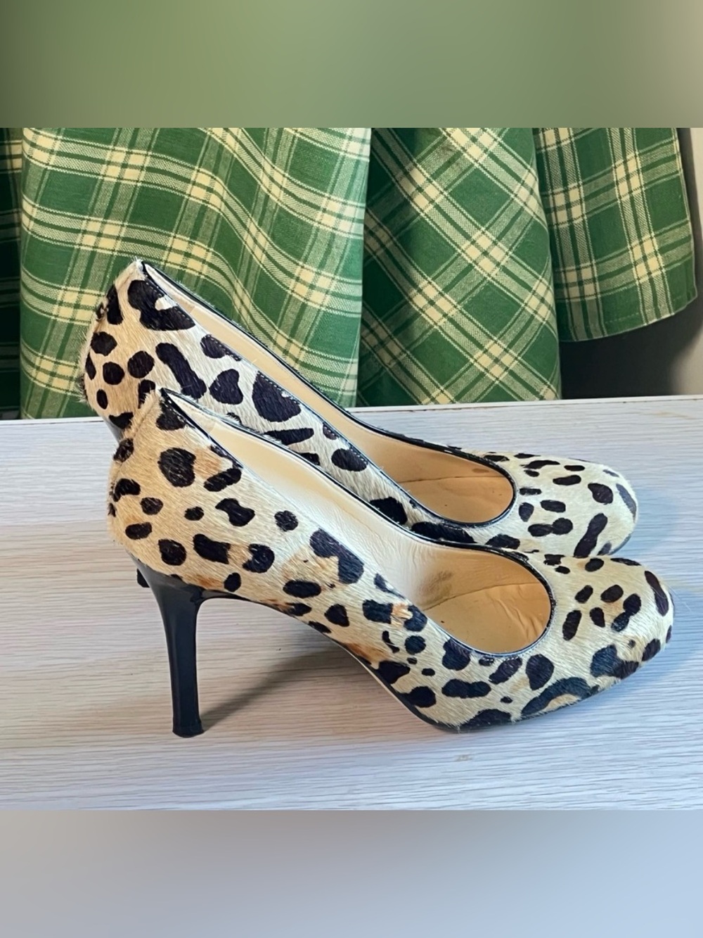 Kate Spade Animal Print Stilettos